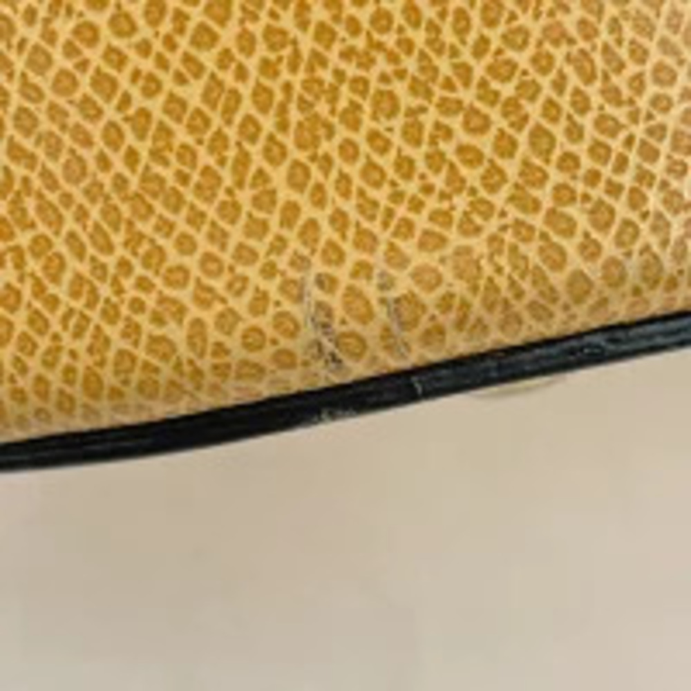 Celine Leather Bag 2way Shoulder Yellow